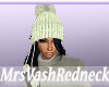 [V]LIME POM POM HAT/HAIR