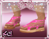 Preppy Pink Sandals