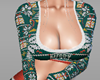 OX! Xmas Green Top