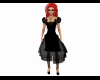 Black laced dress