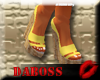 *DBC* Lani Wedge Yellow