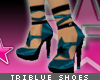 [V4NY] TriBlue Shoes