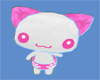 Animated pink chibi kity