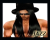 Jazzie-Long Black w Hat
