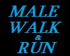 Male Walk & Run Actions