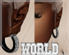 W|Onyx Earrings 2 side
