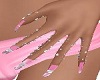 Dainty Hands Pink Glit