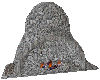 RH stone fireplace