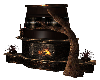 Village Xmas Fireplace