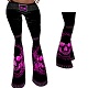 Hot Pink Skull Pants