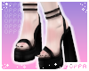♡ heels | black