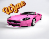 Pink Aston Martin