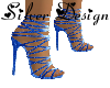 SW Sparkling Blue Heels