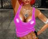 Purple PCV Tied Tank Top