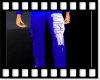 [M]Blue Hip Hop Pants