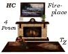 TZ HC Fireplace 4Poses