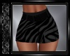 Zoe Black Zebra Skirt RL