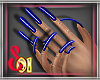 !Long Nails-Sigma Blue