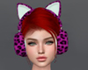 Purple Leo Earmuffs