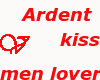 Ardent Kiss Men Lovers