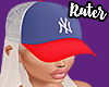 + Blue & Red NY Cap