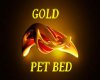 Gold Pet Bed