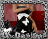 !LK! Black Silk Dress