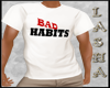 Bad Habits Tee