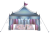 Pink Blue Wedding tent