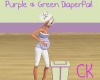 [CK]Purple&Green DiaperP
