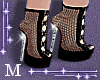*M* Net Heels Blk*