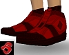 3/4 top sneakers-red