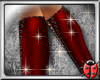 DZG~ Lacy Boots Red