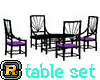 Purple Majesty table set