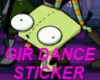 Gir Dance Sticker