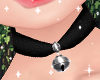 ♡ Choker Cow Black
