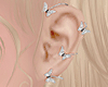 Butterfly Icy Earrings