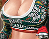 ♛ Xmas Green Top F.