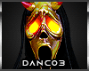 Ghost face fire gold