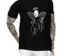 HS/ angel black shirt