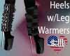 Heels w/Leg Warmers