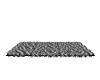 BLACKSTONE CHROME RUG