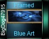 [BD] Framed Blue Art