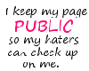 !Public Haters Sticker!