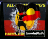 *D* Aboriginal Flag + Po