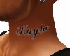 *KAYLA*  NECK TATTOO - M