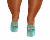 [GZ]Turquoise Lace Heels