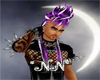 *NN* Anim. Purple mohawk