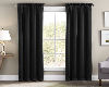 Royal Black Curtains