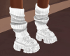 3R Cleo Boot White